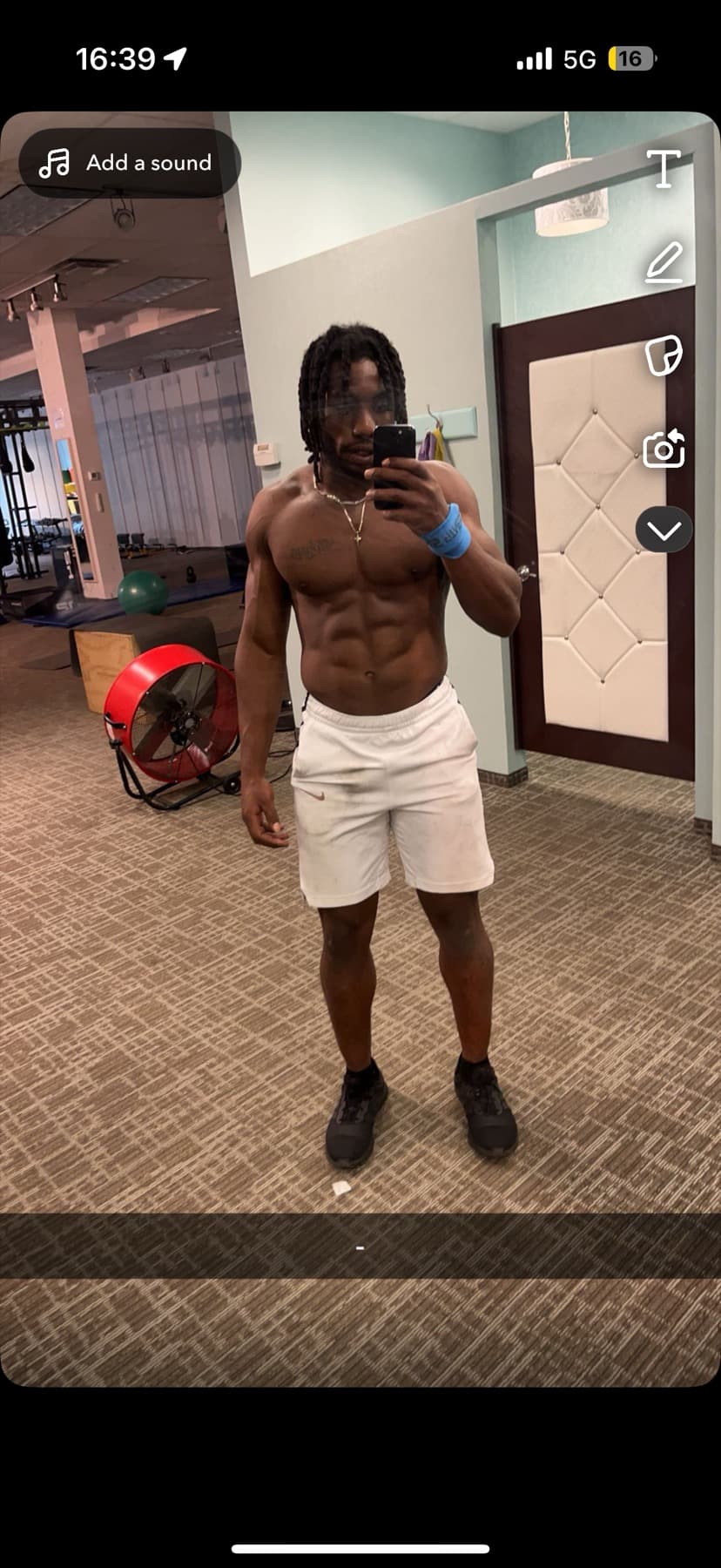 HTK Training athlete in a performance setting